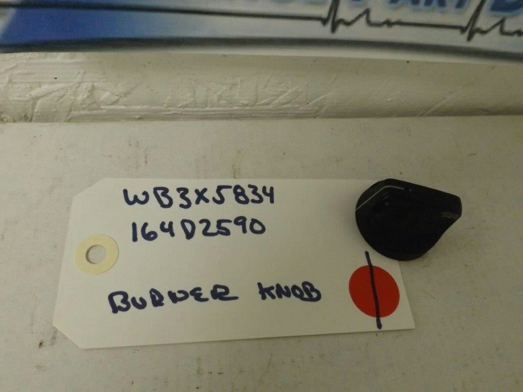 GENERAL ELECTRIC STOVE WB3X5834 164D2590 BURNER KNOB USED GENERAL ELECTRIC STOVE WB3X5834 164D2590 BURNER KNOB USED
